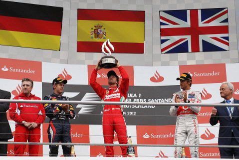 Podium w Hockenheim | Fot. XPB