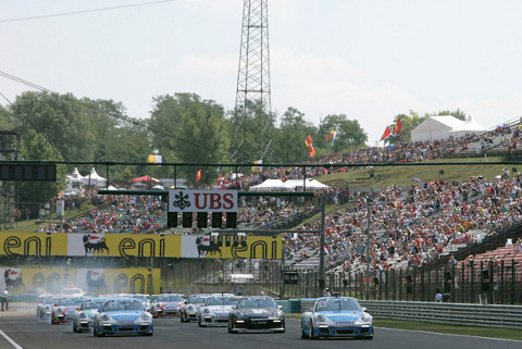 Start na Hungaroringu | Fot. racecam.de