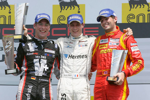 Podium na Hungaroringu | Fot. racecam.de