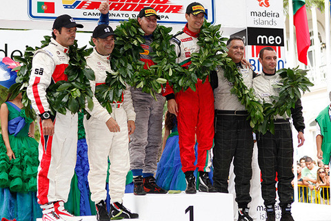 Podium Rali Vinho da Madeira | Fot. Duarte Sa