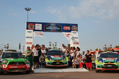 Podium Kocaeli Rallisi | Fot. Castrol Ford Team Türkiye