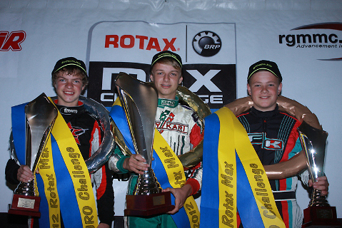 Podium Rotax Juniors | Fot. RGMMC
