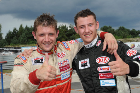 Zbigniew Łacisz i Bartłomiej Mirecki | Fot. Dominik Kalamus