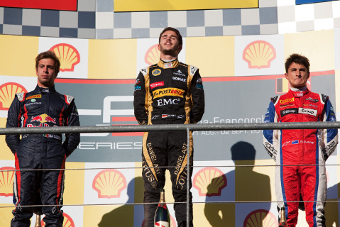 Podium w Spa | Fot. GP3