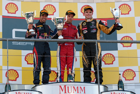 Podium w Spa | Fot. GP2