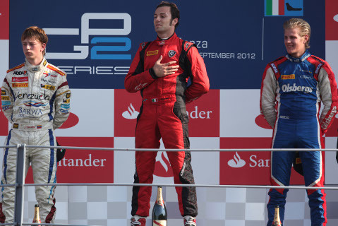 Podium na Monzy | Fot. GP2