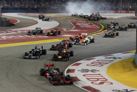 Start w Singapurze | Fot. XPB