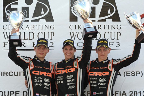 Podium KF2 | Fot. CIK