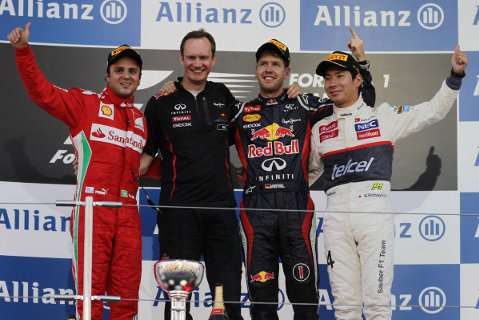 Podium w Suzuce | Fot. XPB