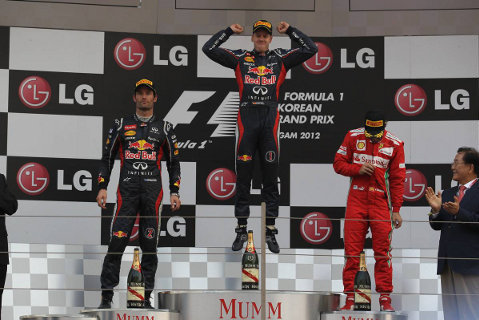 Podium w Yeongam /. Fot. XPB