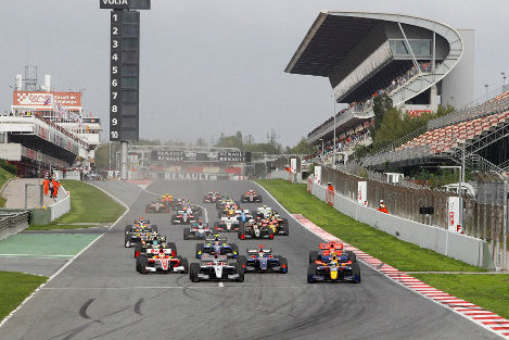 Start w Montmelo | Fot. Renault