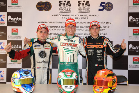 Podium MŚ KF1