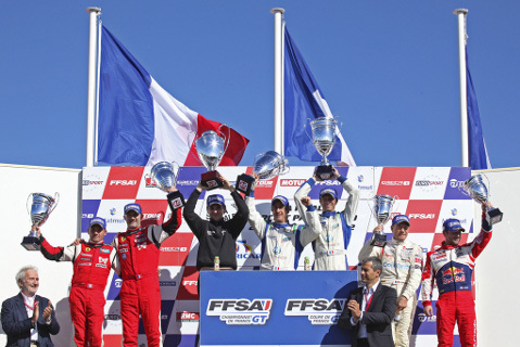 Podium w Le Castellet | Fot. DPPI