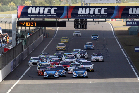 Start wyścigu 1 w Szanghaju | Fot. WTCC