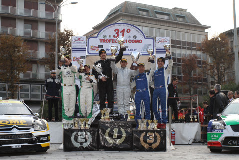 Podium Trofeo ACI Como | Fot. ACI Sport