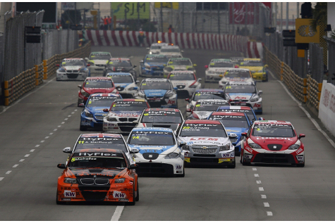 Start w Makau | Fot. WTCC