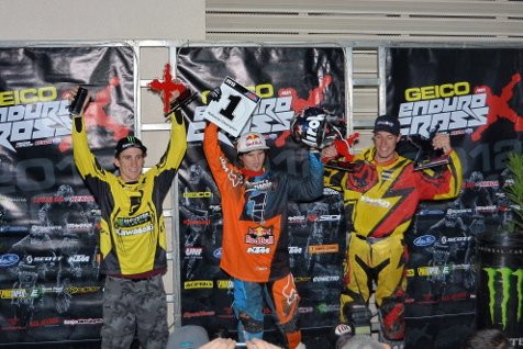 Podium w Las Vegas | Fot. KTM