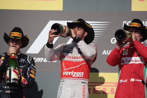 Podium US GP | Fot. XPB