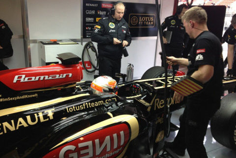 Romain Grosjean | Fot. Lotus