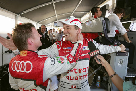 Allan McNish i Marcel Fässler | Fot. Audi