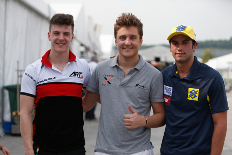 Calado, Coletti, Nasr | Fot. GP2
