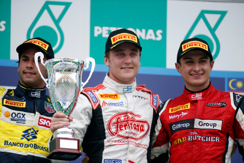 Podium w Sepang | Fot. GP2