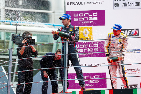 Podium na Monzy | Fot. GEPA