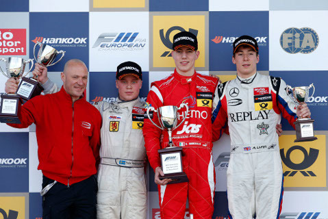Podium na Silverstone | Fot. fiaf3europe.com