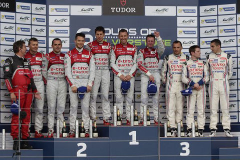 Podium 6 Hours of Silverstone | Fot. Audi