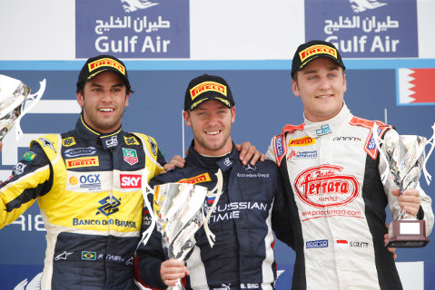 Podium w Bahrajnie | Fot. GP2