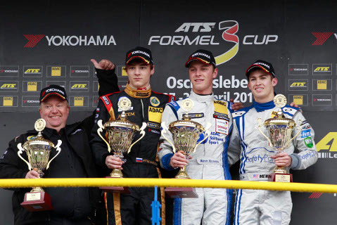 Podium 1 w Oschersleben | Fot. formel3.de