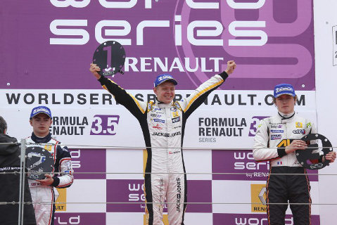 Podium na Motorland Aragon | Fot. World Series by Renault