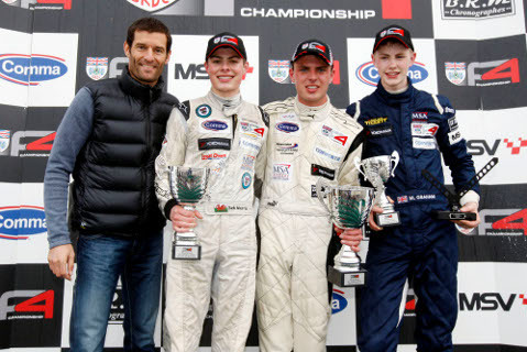 Podium na Silverstone | Fot. formula4.com