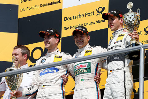 Podium w Hockenheim | Fot. dtm.de