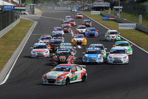 Start 2 na Hungaroringu | Fot. WTCC