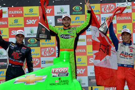 Podium w Sao Paulo | Fot. indycar.com
