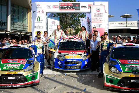 Podium Battalgazi Rally | Fot. TOSFED