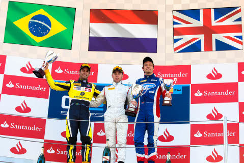 Podium w Montmelo | Fot. GP2