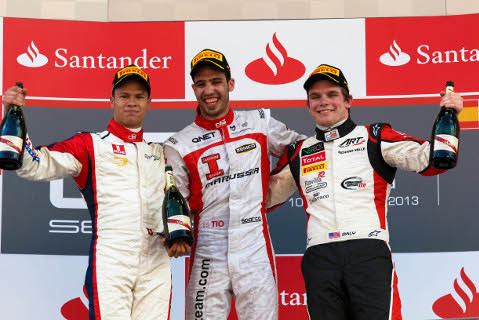 Podium w Montmelo | Fot. GP3