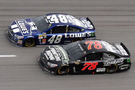 Jimmie Johnson i Kurt Busch | Fot. Chevrolet