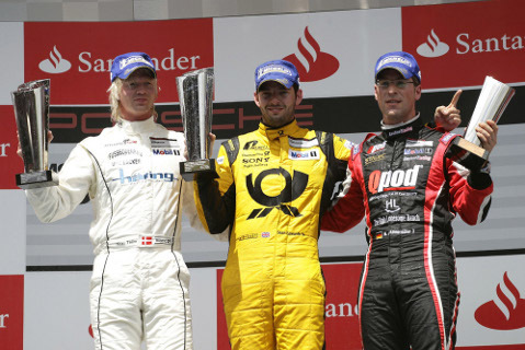 Podium w Montmelo | Fot. racecam.de