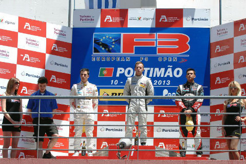 Podium w Portimao | Fot. FOTOSPEEDY