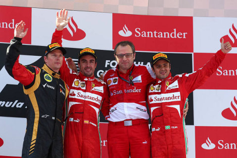 Podium w Montmelo | Fot. XPB