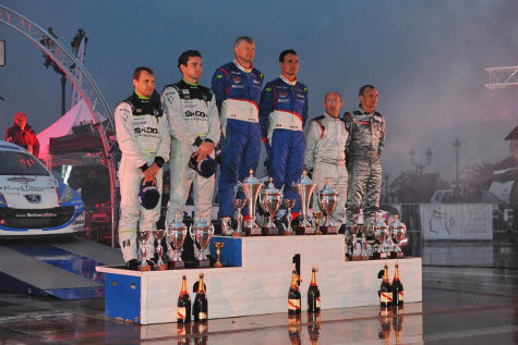 Podium Tour de Corse | Fot. ERC