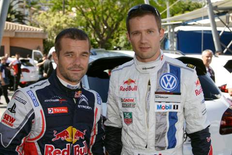 Sebastien Loeb i Sebastien Ogier | Fot. racecam.de