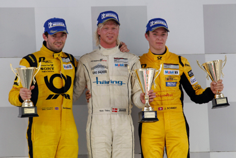 Podium na Lausitzringu | Fot. racecam.de