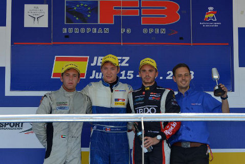 Podium w Jerez | Fot. FOTOSPEEDY