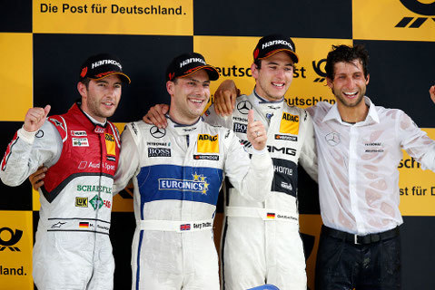 Podium na Lausitzringu | Fot. dtm.de