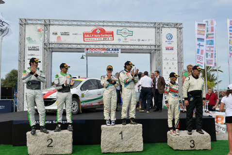 Podium Rally Costa Smeralda | Fot. ACI Sport
