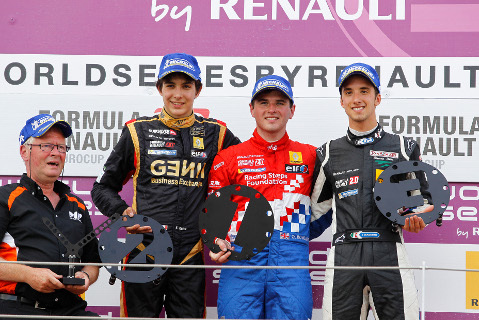 Podium na Moscow Raceway | Fot. World Series by Renault